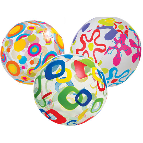 Ballon de plage avec motif coloré 51 cm - INTEX-59040NP - Stesha